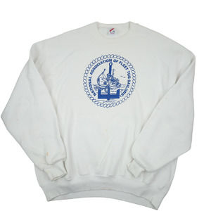 Vintage National Association of Fleet Tug Sailors Graphic Sweatshirt